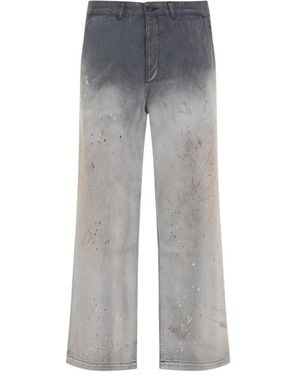 Our Legacy Straight Mid Rise Jeans - Gray