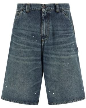 Carhartt Loose Solid Shorts - Blue