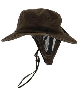 DSquared² Solid Bucket Hat - Black