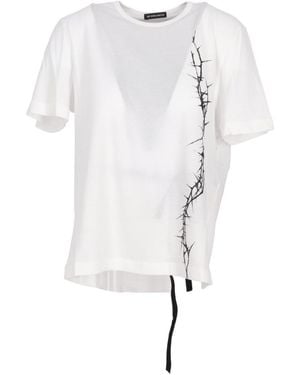 Ann Demeulemeester Fanie Standard Fit T-Shirt - White