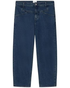 Closed Straight High Rise Jeans - Blue