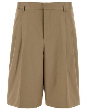 Ami Paris Solid Shorts - Green