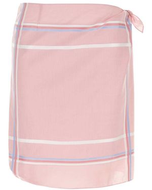 Prada Pink Cotton Skirt