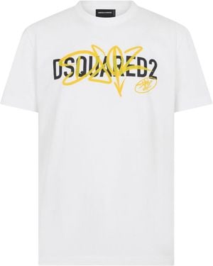 DSquared² Crew Neck T-Shirt - White