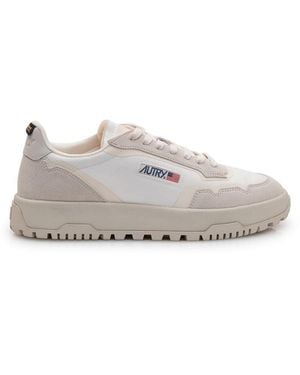 Autry Logo Sneakers - White