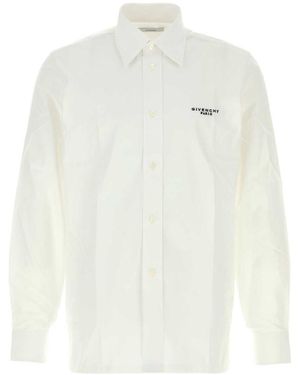 Givenchy Regular Poplin Shirt - White