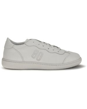Be980 Lace-Up Sneakers - White