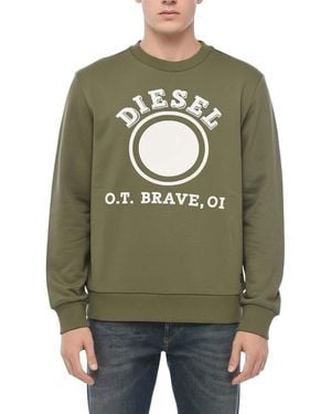 DIESEL Crew Neck Sweatshirt - Green