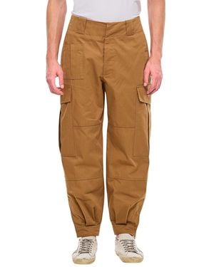 McQueen Relaxed Cargo Pants - Natural