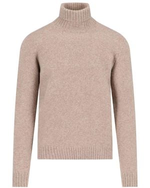 Drumohr Turtle Neck Sweater - Pink