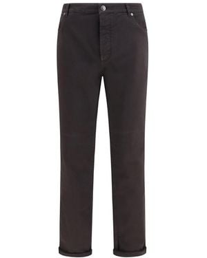 Brunello Cucinelli Regular Jeans - Black