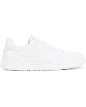 Loewe Lace-Up Sneakers - White