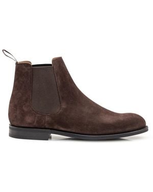 Church's Suede Chelsea Boots - Brown