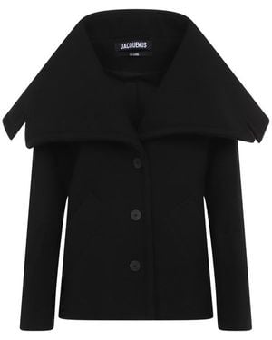 Jacquemus Le Caban Caruso Coat - Black