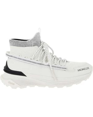 Moncler Logo Runner Sneakers - White