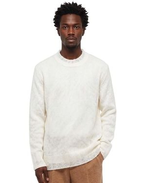 Jil Sander Knitted Sweater - White