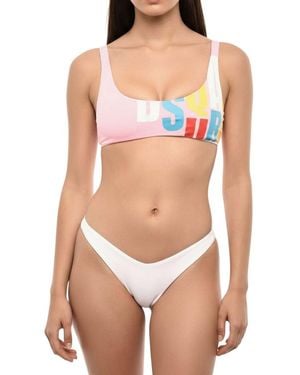 DSquared² Logo Swimwear - White
