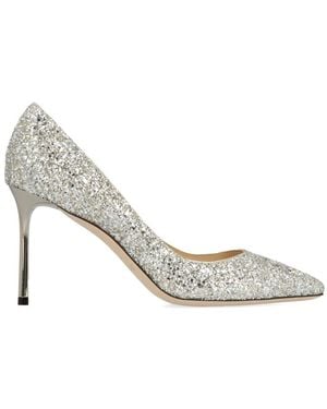 Jimmy Choo Embellished Pumps - White