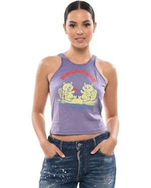 DSquared² Halter Neck Top - Blue