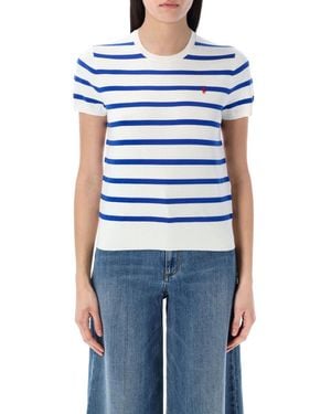 Ralph Lauren Striped T-Shirt - Blue