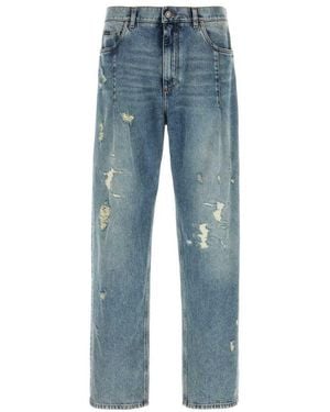 Dolce & Gabbana Light Straight Jeans - Blue
