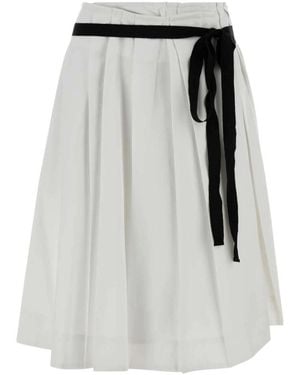 Prada Gabardine Skirt - Black