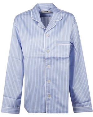 Tekla Regular Stripes Shirt - Blue