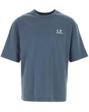 C.P. Company Crew Neck T-Shirt - Blue
