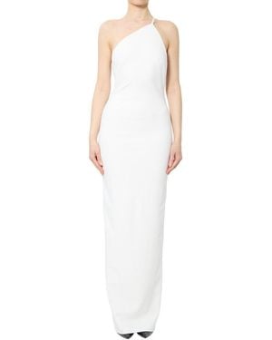 Solace London One Shoulder Maxi Dress - White