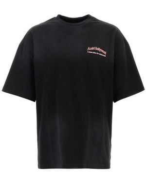 Amiri Crew Neck Logo T-Shirt - Black