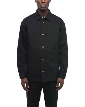 DSquared² Solid Denim Jacket - Black