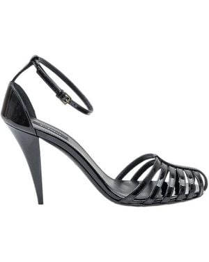 Givenchy Ankle-Strap Heels - Metallic