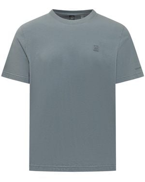 Moose Knuckles Crew Neck T-Shirt - Blue