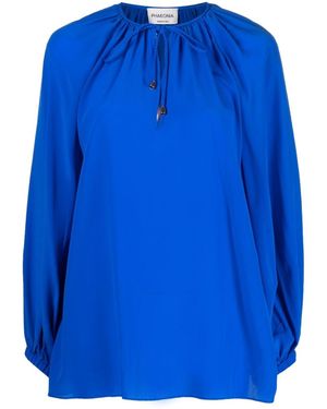 PHAEONIA Roya Anita Blouse Top - Blue