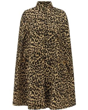 Valentino Garavani Animalier Cape - Multicolor