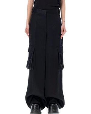 Versace Cargo Pant Duchesse - Black