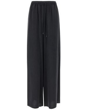 Max Mara Relaxed Drawstring Pants - Black