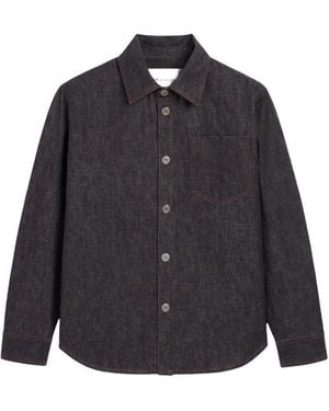 Ami Paris Relaxed Overshirt - Blue