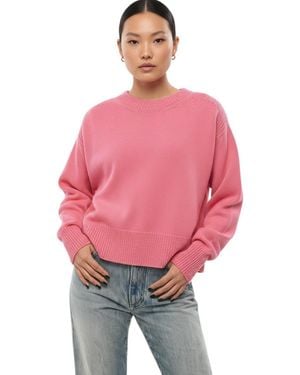 Sa Su Phi Crew Neck Jumper - Red