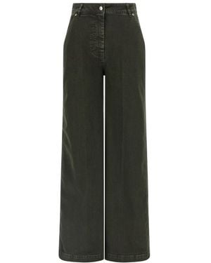 Nude Wide Leg Jeans - Green