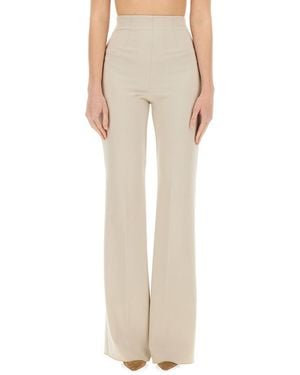 Sportmax Slim Pants - Natural