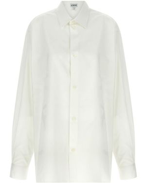 Loewe Relaxed Textured Shirt - White