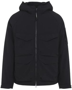 C.P. Company Solid Hood Jacket - Black