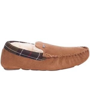 Barbour Monty Slippers - Brown