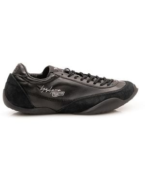 Y-3 Logo Sneakers - Black