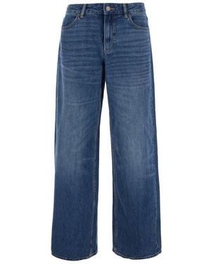 Tory Burch Regular High Rise Jeans - Blue