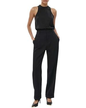 DSquared² Flat Front Trousers - Black
