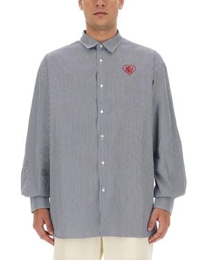 FAMILY FIRST Stripes Shirt - Gray