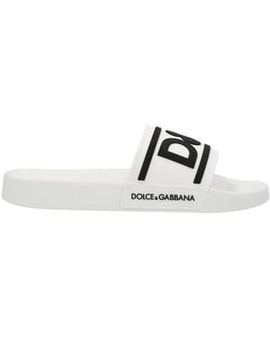 Dolce & Gabbana Logo Slides - White