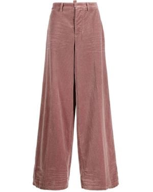 DSquared² Blush Wide Leg Pants - Purple